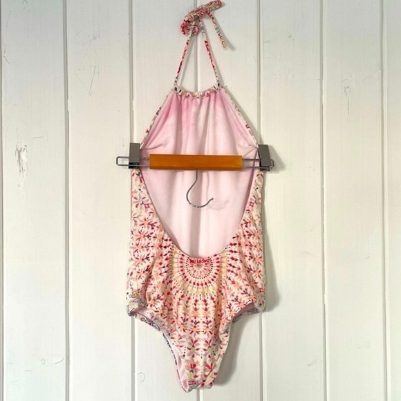 Billabong Pink and Orange Mandala One Piece Swimsuit - Picture 7 of 10